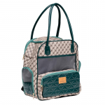 MISOKO Lemmiklooma kandekott-seljakott, nahk, 36,5x24x39 cm hall