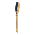 LINO nahast kaelarihm koertele S, helepruun, neetidega, 3 x 29&ndash;43 cm