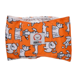 MISOKO korduvkasutatavad m&auml;hkmed isastele koertele XS, kutsikatega, korallroosa