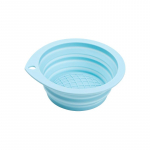 PET ADVANCE lemmiklooma kauss, silikoon, must, 13,9x13x0,5 cm sinine