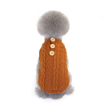 PAW COUTURE lemmiklooma vest pruun, S