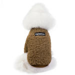 PAW COUTURE lemmiklooma džemper pruun, S
