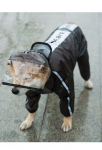 PAW COUTURE koerte kombinesoon-vihmamantel must, M