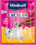 VITAKRAFT Cat-Stick Mini n&auml;rimispulgad kassidele 3tk