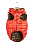 PAW COUTURE lemmiklooma vest, kahepoolne, pruun ja punane 5XL