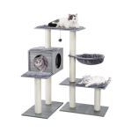 MADE4PETS Kraapimispuu 130 x 35 x 110 cm, hall