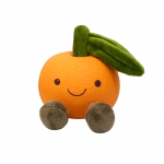 MISOKO Koera m&auml;nguasi, apelsin lateks, oranž, 11 cm
