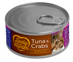 LOVELY HUNTER konservs&ouml;&ouml;t t&auml;iskasvanud kassidele tuunikala ja krabilihaga 85 g