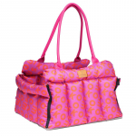 MISOKO Lemmiklooma kandekott, avatud, Oxford-kangas, 45x40x25 cm "Misoko" muster