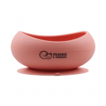 MISOKO&FRIENDS Lemmikloomade silikoonist kauss, imukummiga 15&times;11,6&times;7,4 cm, oranž