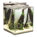 AQUAEL FISH&SHRIMP SET DUO D&N 2.0 akvaariumikomplekt kaladele ja krevettidele 35 l, valge