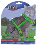 TRIXIE Traksikomplekt kassidele nailonist, 26-37 cm/10mm, 1,20m