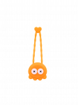 Laroo Loomade ripats OCTOPUS BLINKER, silikoonist, patareitoitel oranž, 4,3 x 12,2 cm