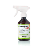 ANIBIO Melaflon Spray hooldusvahend kasside ja koerte jaoks - pihusti puukide ja kirpude vastu 300 ml