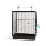 SAVIC Primo 60 Open Empire Knock - Down linnupuur must, 80 x 50 x 95 cm