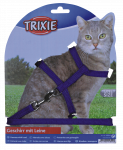 TRIXIE Traksikomplekt kassidele nailon, traksidega, &uuml;hev&auml;rviline