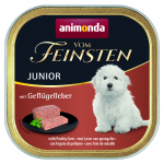 ANIMONDA Vom feinsten konservs&ouml;&ouml;t noortele koertele linnumaksaga 150 g