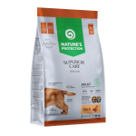 NATURE'S PROTECTION SUPERIOR CARE Teraviljavaba kuivtoit pardilihaga v&auml;ikest t&otilde;ugu t&auml;iskasvanud pruunikarvalistele koertele 10 kg