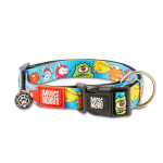 Max & Molly Smart ID koera kaelarihm, v&auml;ikeste koletiste mustriga suurus L