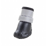 PAW COUTURE Koerasaapad, mustad, helkuriga M