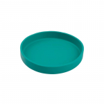 PET ADVANCE lemmiklooma taldrik, silikoon, 15x15x2,5 cm roheline