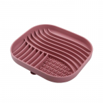 PET ADVANCE lemmiklooma kauss aeglaseks s&ouml;&ouml;miseks, silikoon, 21x18x3 cm roosa