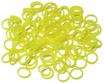 LAINEE 100tk lateks-elastsed kummid 100 tk, 8 mm, kollased