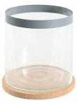 ZOLUX Life Aqua akvaarium silindrikujuline, hall, 12 l