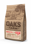OAK'S FARM teraviljavaba kuivtoit igat t&otilde;ugu eakatele koertele, l&otilde;hega 2 kg