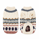 PAW COUTURE Lemmiklooma kampsun hall, mustriga, suurus XS