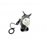 HIPPIE PET Kassi m&auml;nguasi, eesel, n&ouml;&ouml;riga 14 cm