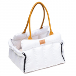 MISOKO Lemmiklooma kandekott, avatud, Oxford-kangas, 45x40x25 cm valge