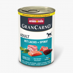 ANIMONDA GRANCARNO l&otilde;he ja spinatiga konserv t&auml;iskasvanud koertele 400 g