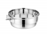 VEER METALS linnukauss, metalistl, kinni keeratav 0,15 l, &Oslash;7 cm
