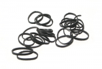 LAINEE Latekskummid 100tk 100 tk, 10 mm, mustad