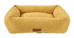 P.LOUNGE Magamisase lemmikloomale, ruudukujuline, veekindel, kollane S suurus, 61x48x18 cm