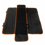 PAW COUTURE Auto istmekate koerte transportimiseks, 137x147 cm must