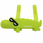 Laroo Loomade helendav rihm SCHNAPPI, silikoonist, USB-C-laetav neoonv&auml;rvi, 11 x 13 cm
