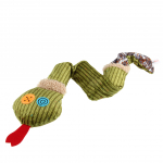 MISOKO m&auml;nguasi koertele MADU, roheline, pl&uuml;&uuml;s, 63&times;11&times;5,5&nbsp;cm
