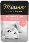 FINNERN MIAMOR Ragout konservs&ouml;&ouml;t t&auml;iskasvanud kassidele tuunikala ja kanaga 100 g