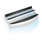 JUWEL Vision 450 kumer akvaariumi varuklappide komplekt Vision 450 1 tk