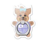 World Dog Show mobiiltelefonihoidja YORKSHIRE&rsquo;I TERJER, 5x3,34 cm