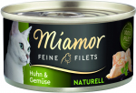 FINNERN MIAMOR Feine konservs&ouml;&ouml;t t&auml;iskasvanud kassidele kanalihaga 80 g
