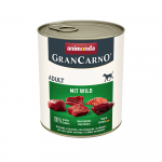 ANIMONDA GRANCARNO konservs&ouml;&ouml;t t&auml;iskasvanud koertele ulukilihaga 800 g