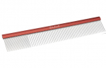 SCHUBERT Zen Aluminium kamm suurus L, punane, 24,5 cm