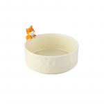 XINGMI CERAMICS Kauss lemmikloomale keraamiline, koos koeraga 0,4 l, 13x5 cm