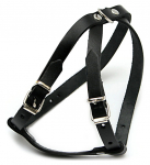 HIPPIE PET Nahast koerte traksid 10x35 cm