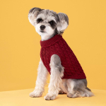PAW COUTURE Lemmiklooma kampsun tumepunane, suurus S