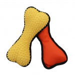 MISOKO Koera m&auml;nguasi, kondi lateks, kollane, 19 cm