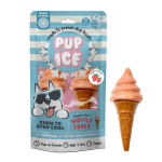IMAGINELLES Koerte toidulisand &ndash; maius Pup Ice, j&auml;&auml;tisekujuline "Waffle Cones" maasikamaitseline, 110 g, 2 tk.